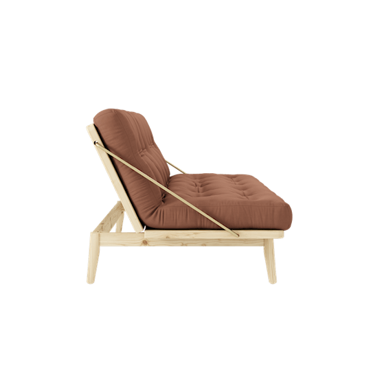 Karup Design Folk Bäddsoffa Natur/Clay Brown 190cm