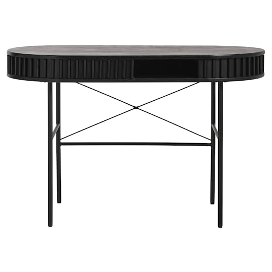 Sleepo Freja Skrivbord Black Oak 120cm