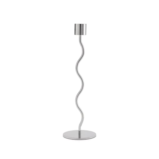 Cooee Design Curved Ljusstake Stainless Steel 26cm