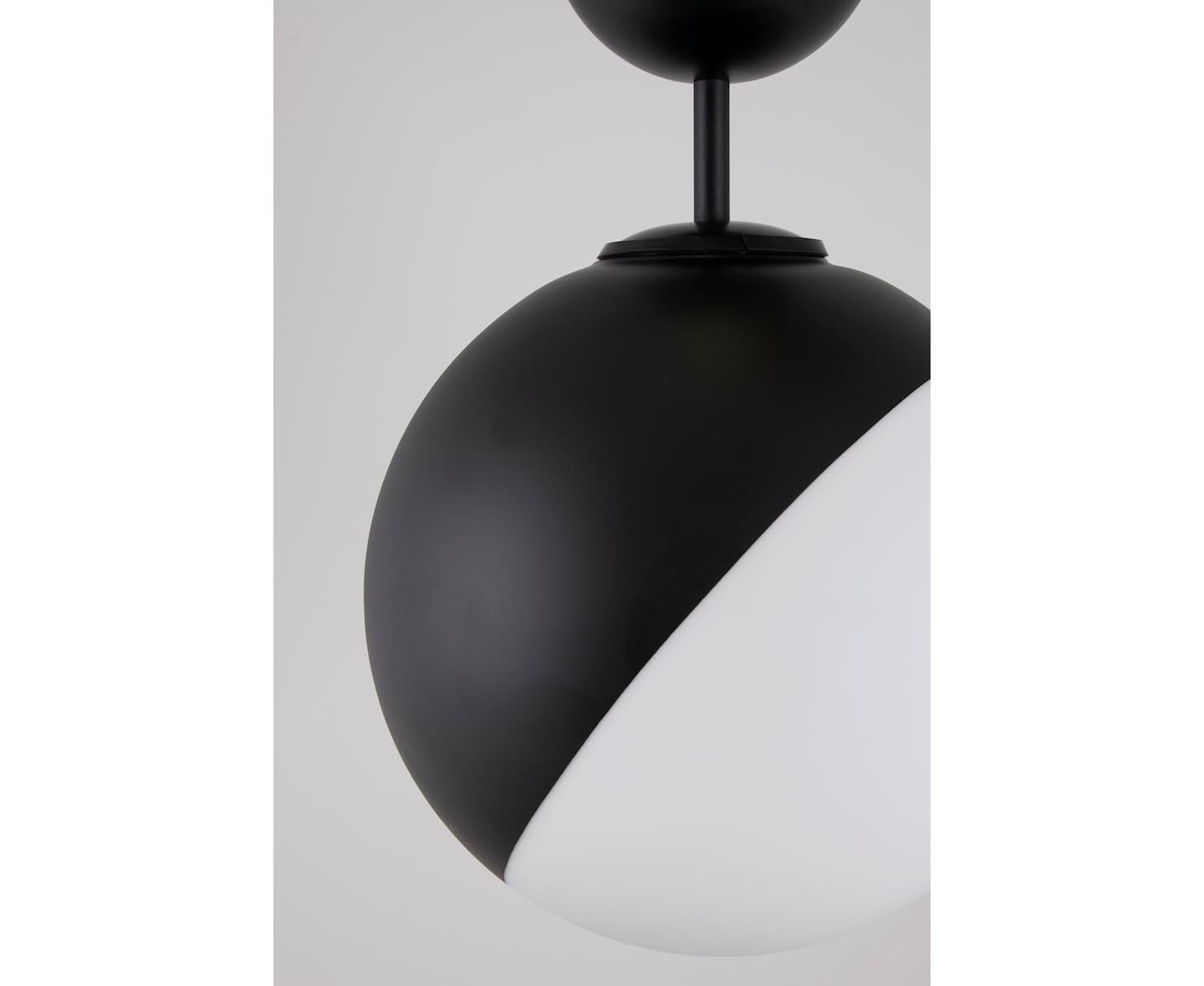 Globen Lighting Contur Deckenleuchte Schwarz/Weiß 25 cm