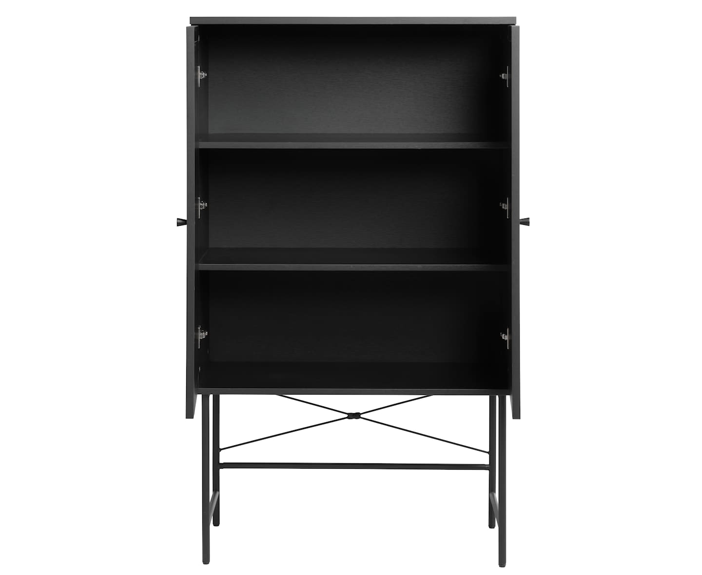 Sleepo Elin Schrank Black 135cm