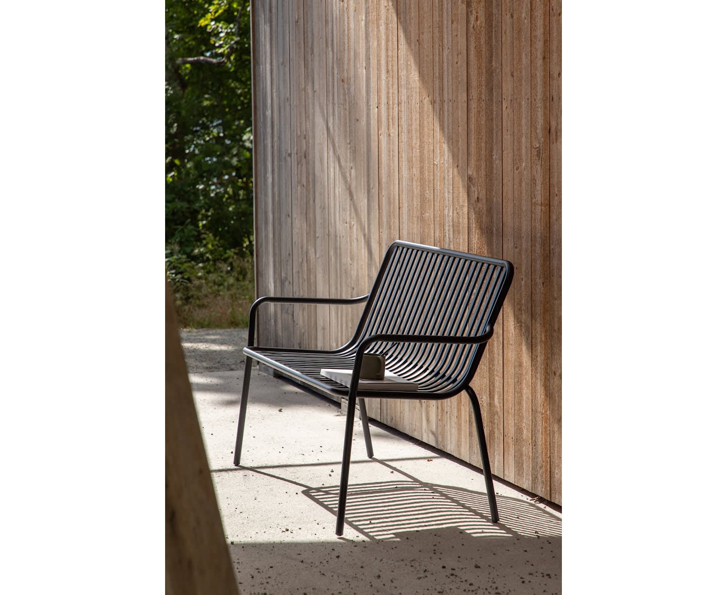 Nordic Outdoor Ariel Bänk Black 130cm