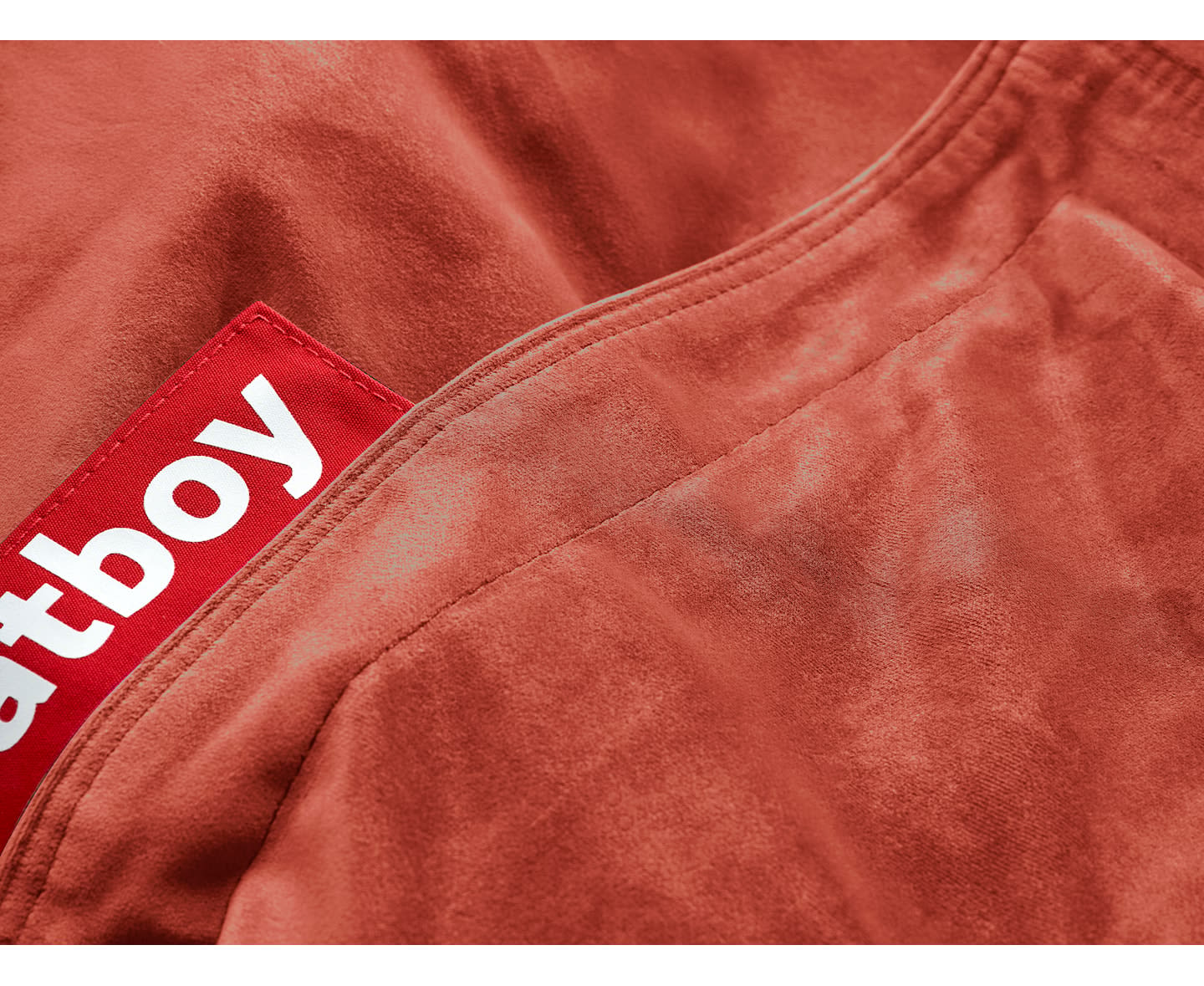 Fatboy Original Slim Velvet Puff Recycled Rhubarb