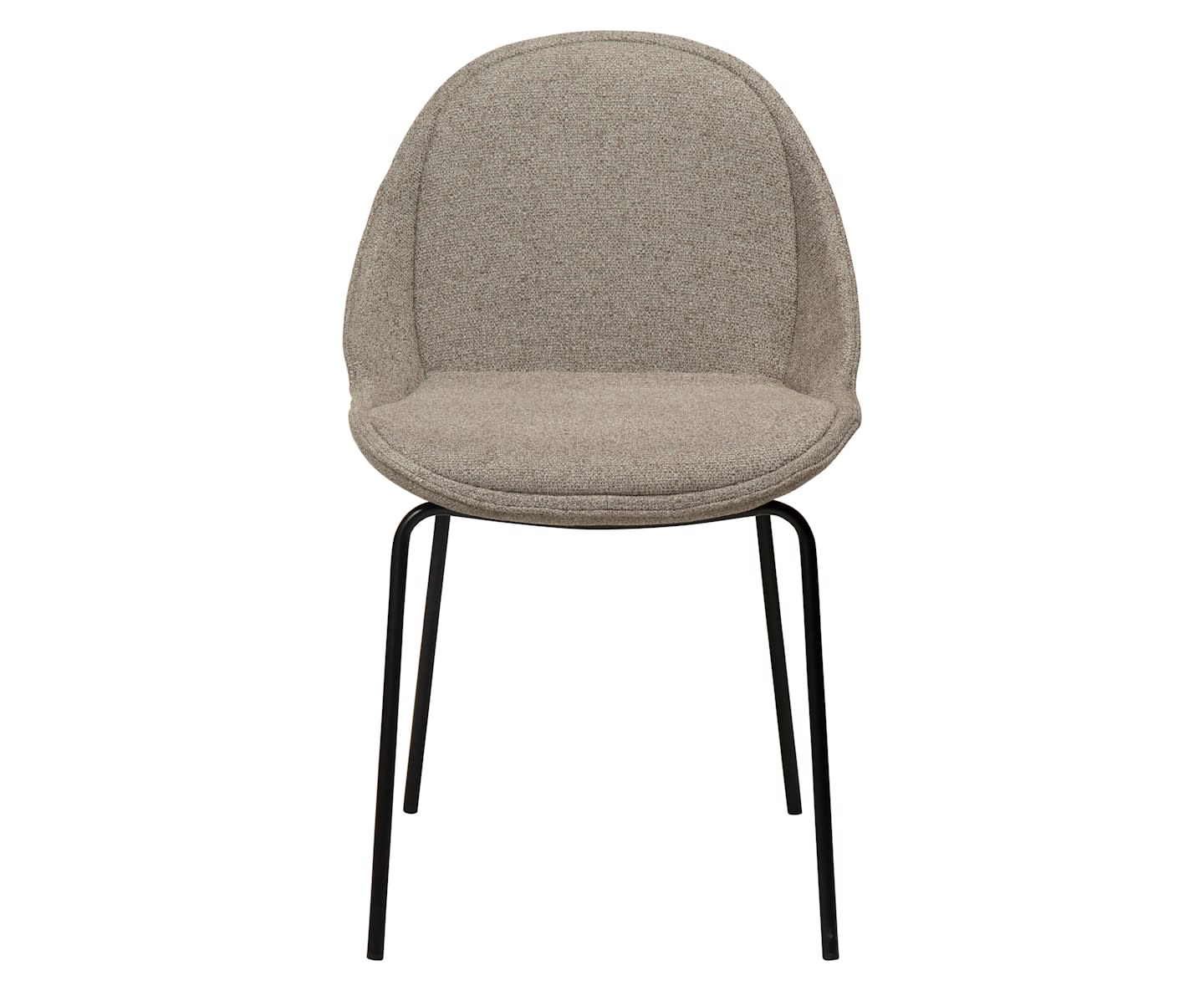 Dan Form Arch Matstol Boucle Beige/Svart