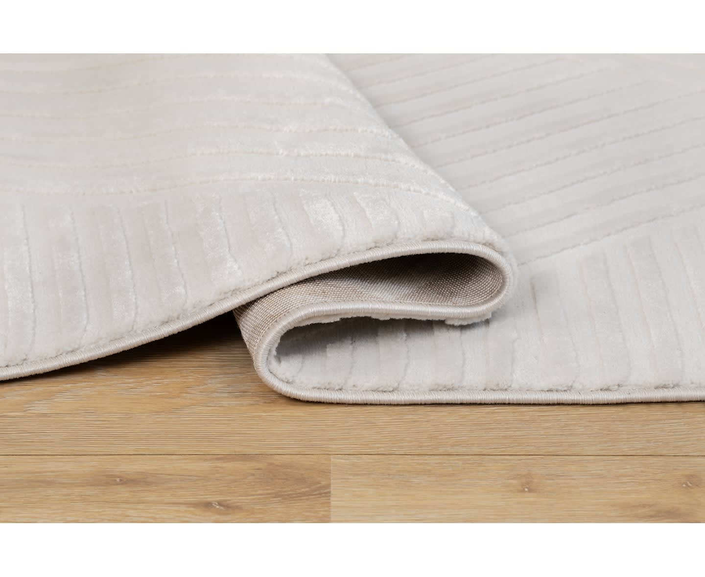 Nordic Home Cordelia Lines Gångmatta Creme 80x150