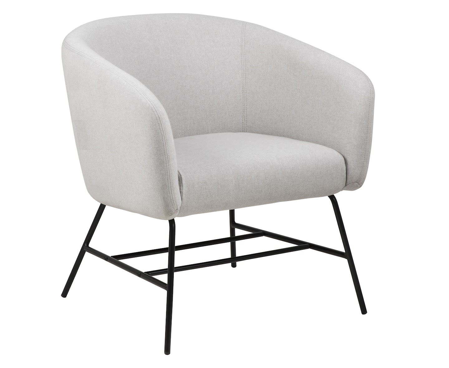 Nordic Home Nova Sessel Hellgrau