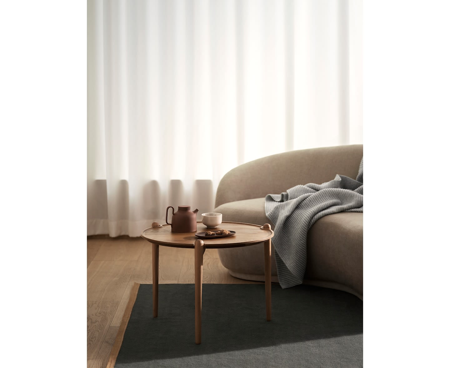 Design House Stockholm Aria High Soffbord Oak