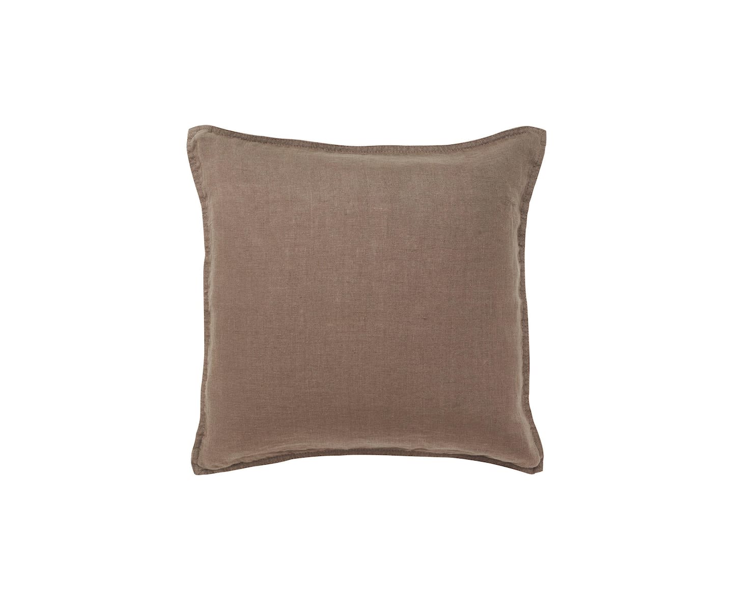 Svanefors Julie Kuddfodral Linne Mocca 45x45