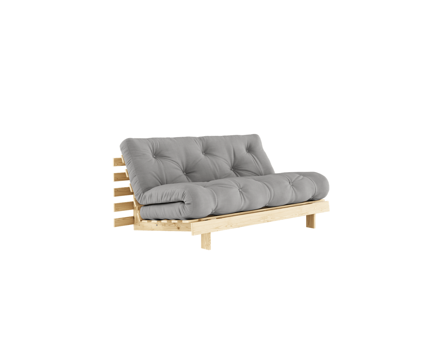 Karup Design Roots Bäddsoffa Natur/Grey 160cm