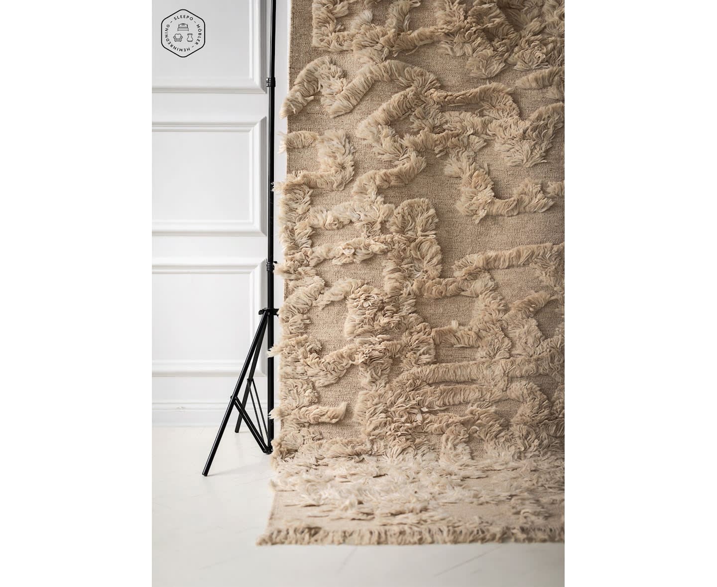 Classic Collection Rio Wollteppich Beige 170x230