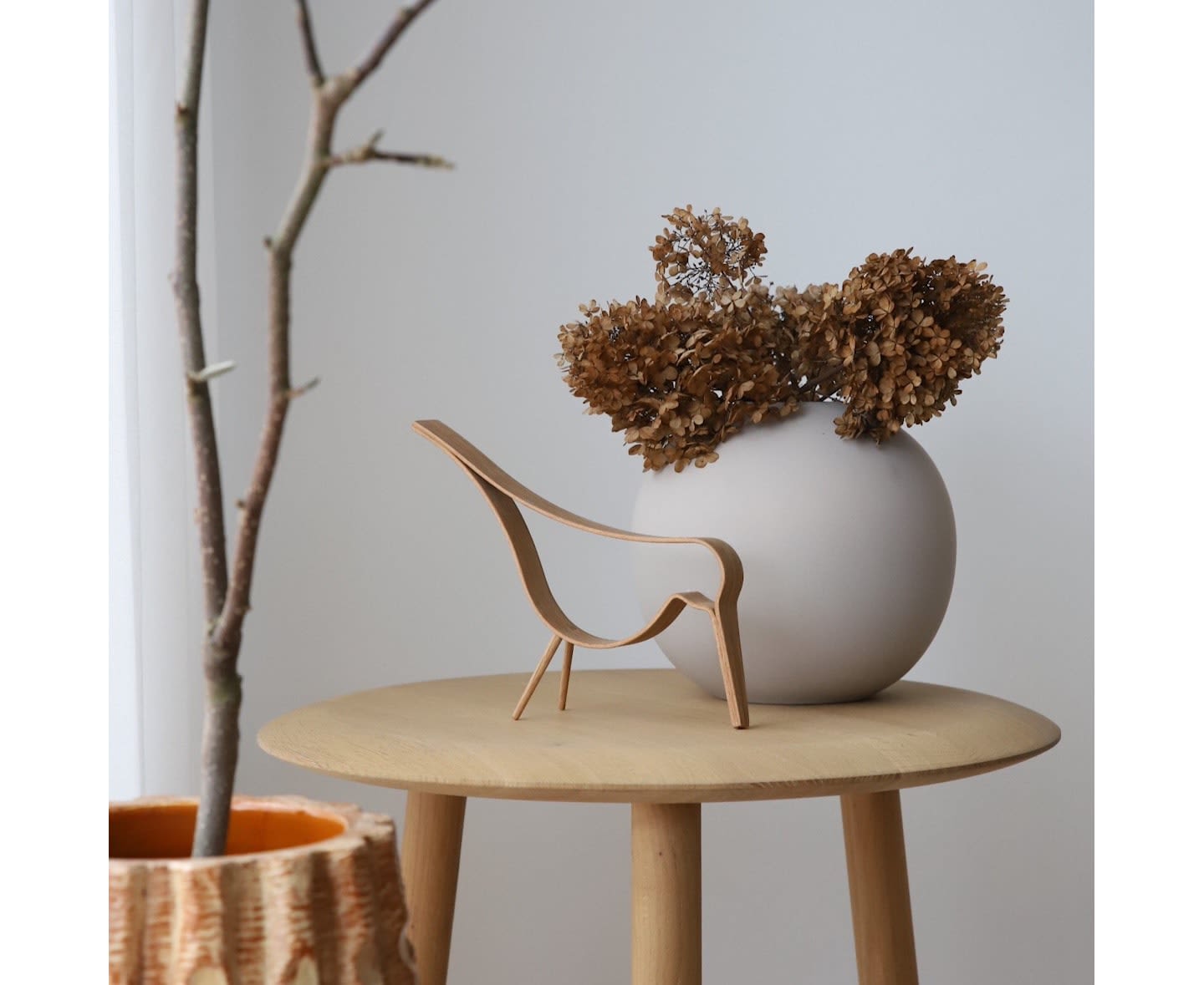 Cooee Design Woody Bird Dekorasjon Eik Medium