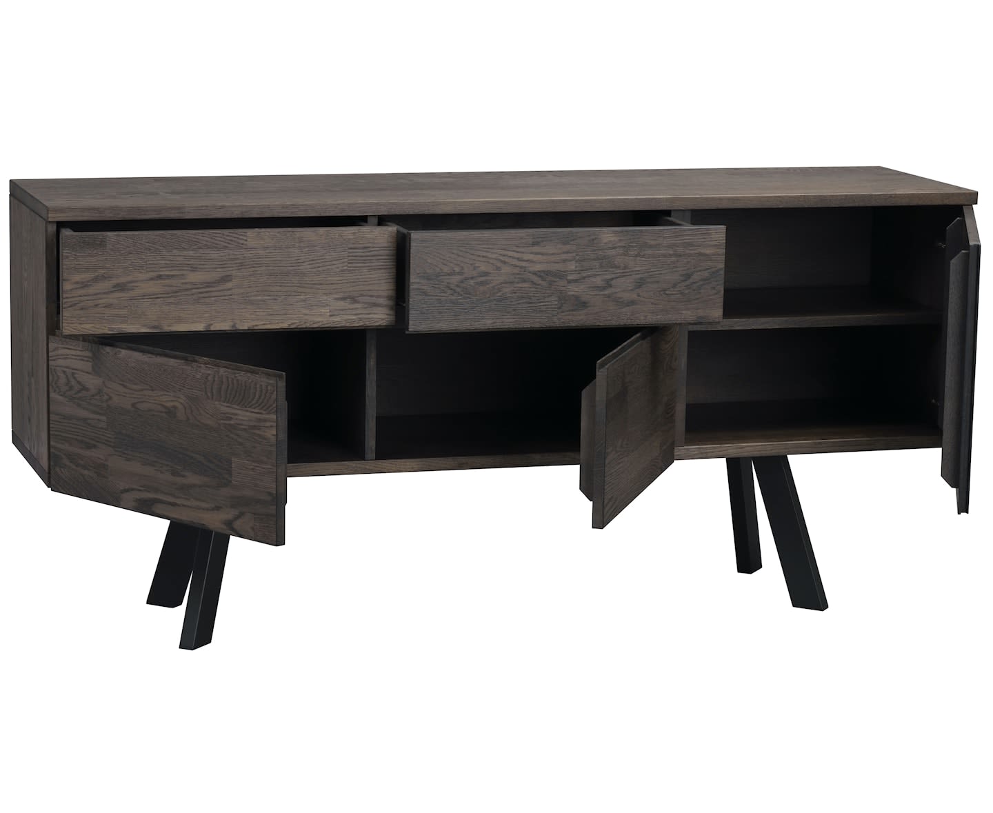 Rowico Home Fred Sideboard Dunkelbraun