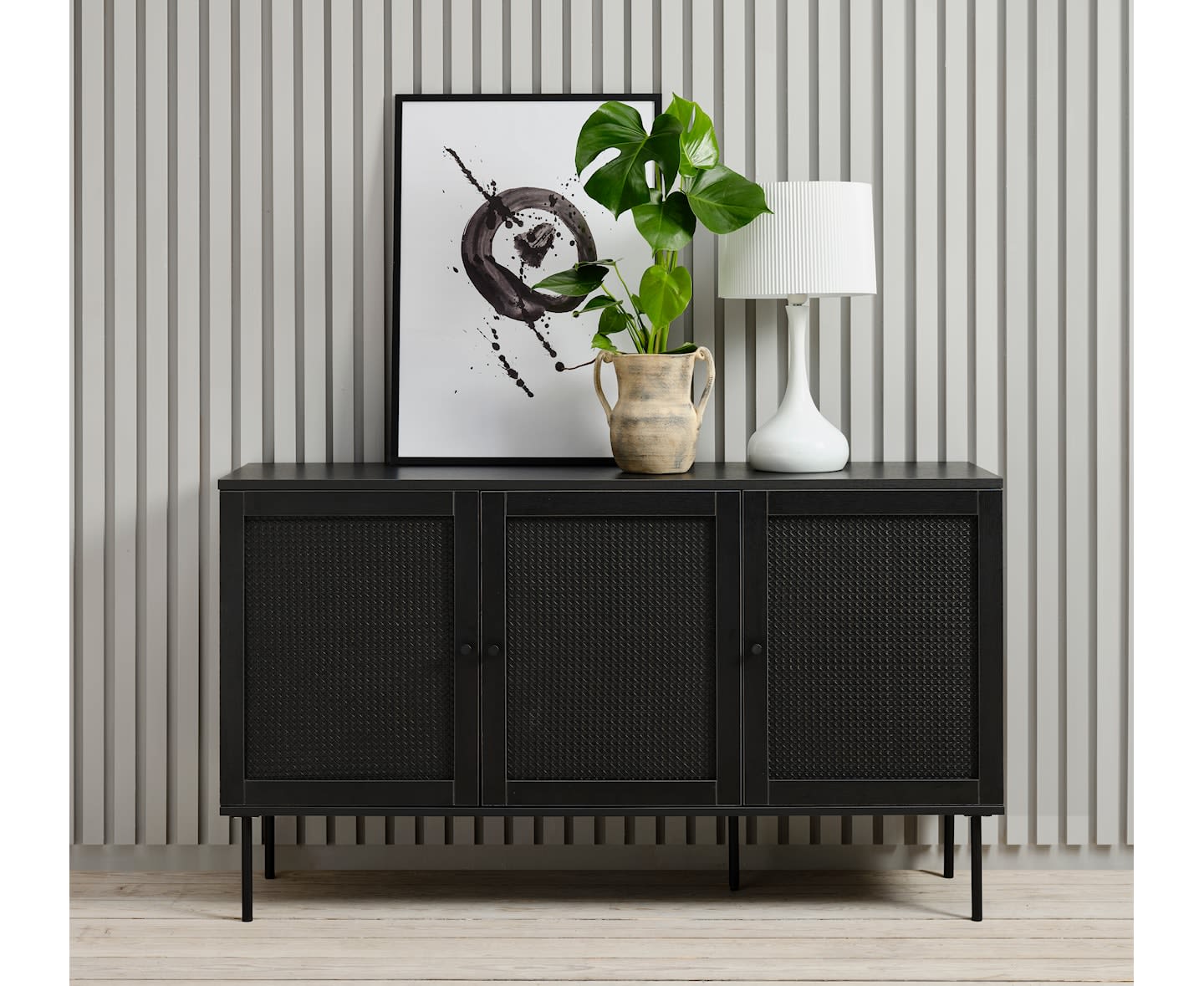 Sleepo Elin Sideboard Black 140cm