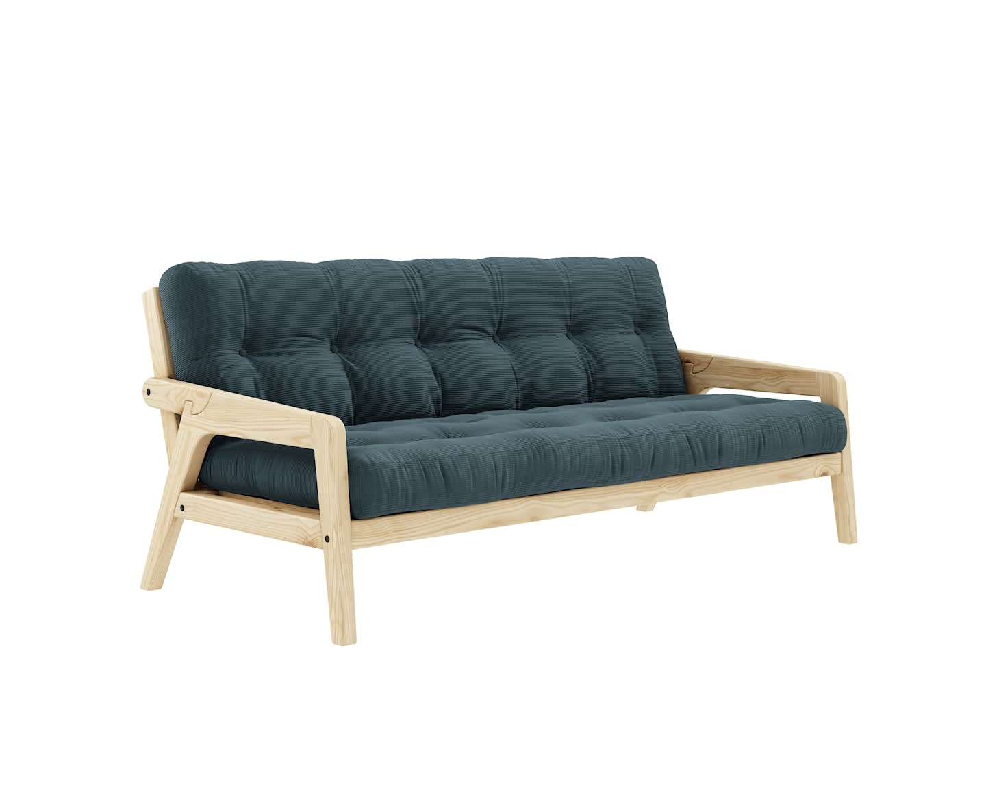 Karup Design Grab Sovesofa Natur/Pale Blue 204cm