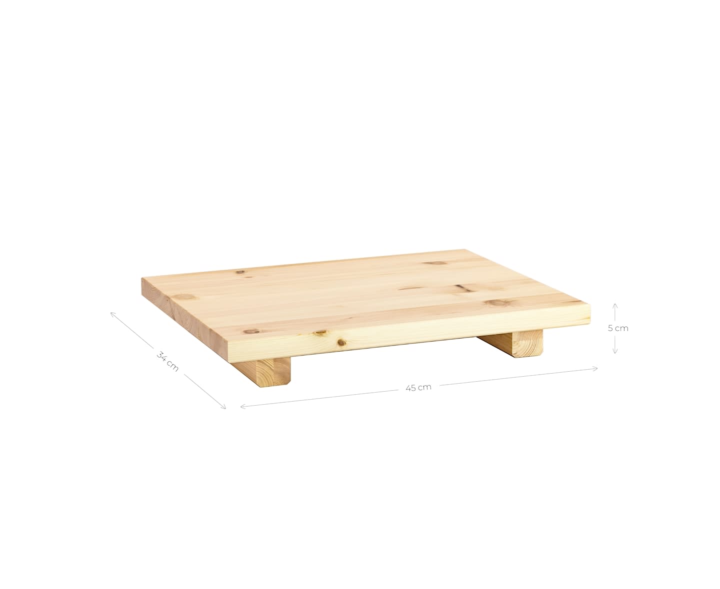 Karup Design Dock Sängbord Natur 34x45 2-pack