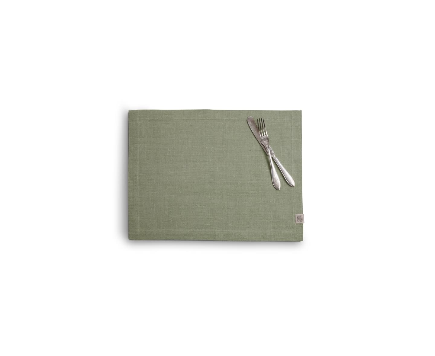 Lovely Linen Classic Tablett Linne Sage 37x50