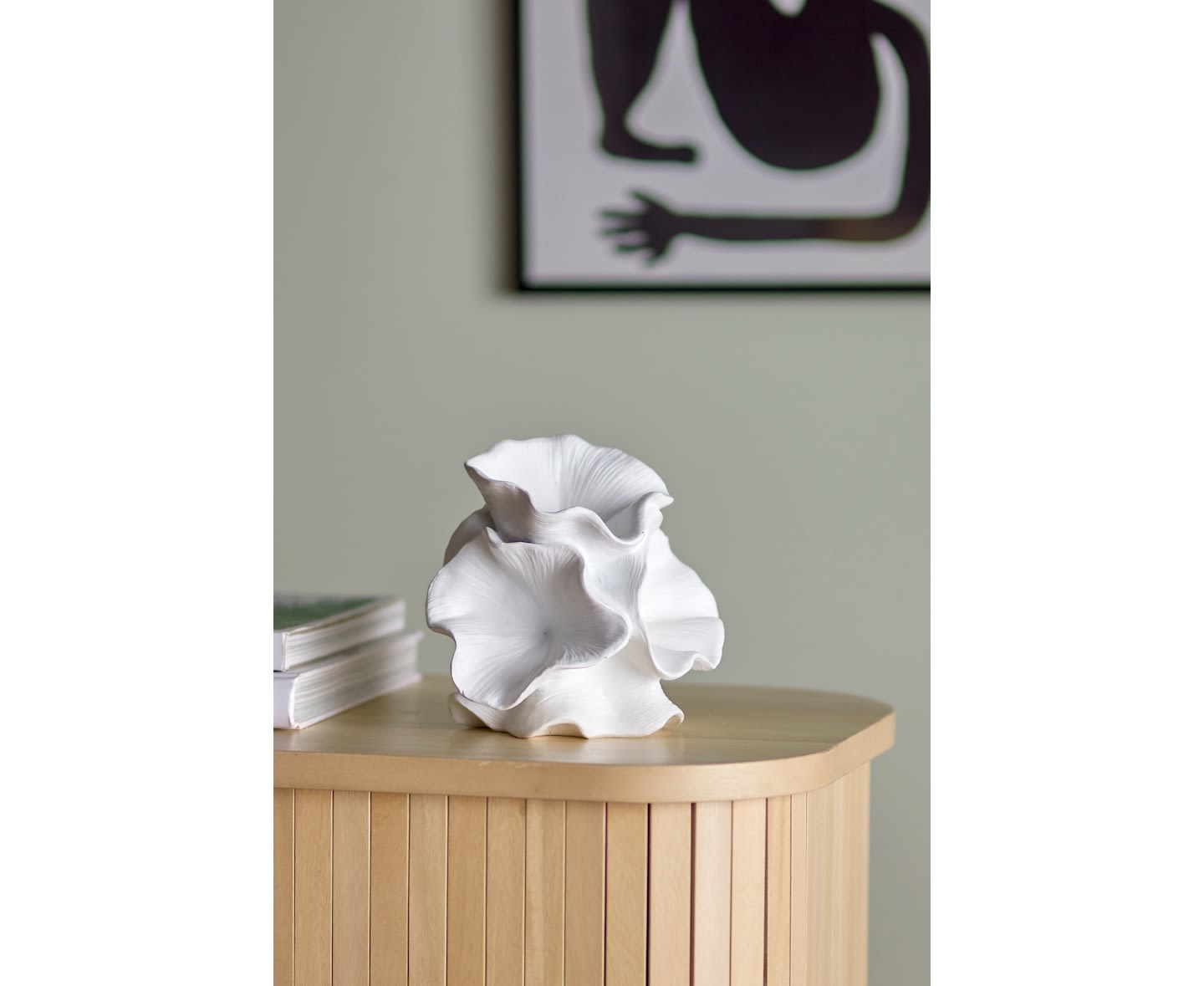 Bloomingville Claudette Skulptur White