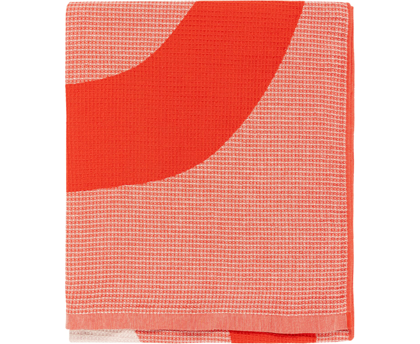 Marimekko Melooni Strandhandduk Orange/Off White 100x180