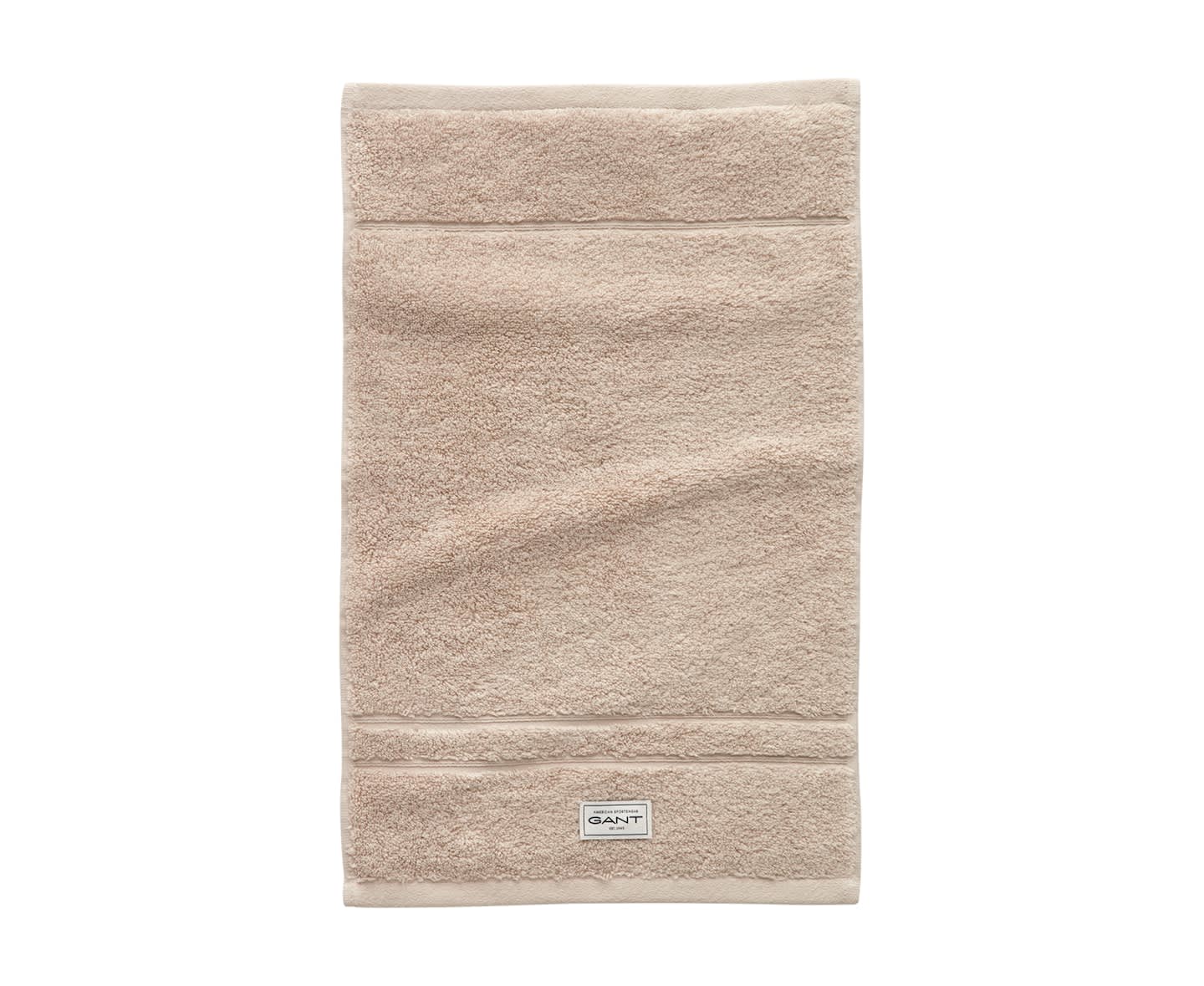 GANT Home Organic Premium Terry Handduk Silver Sand 30x50