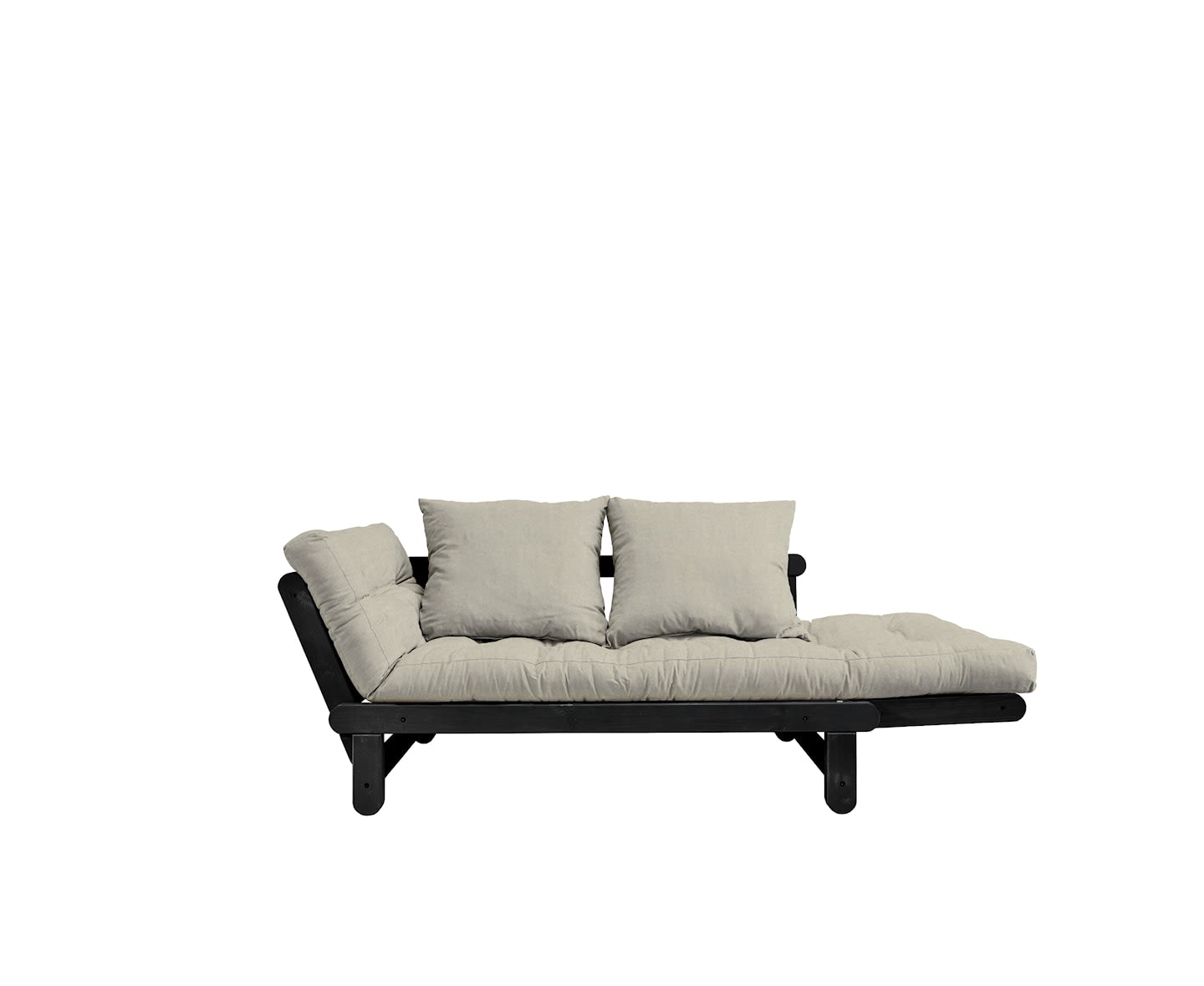 Karup Design Beat Sovesofa Svart/Linen 200cm