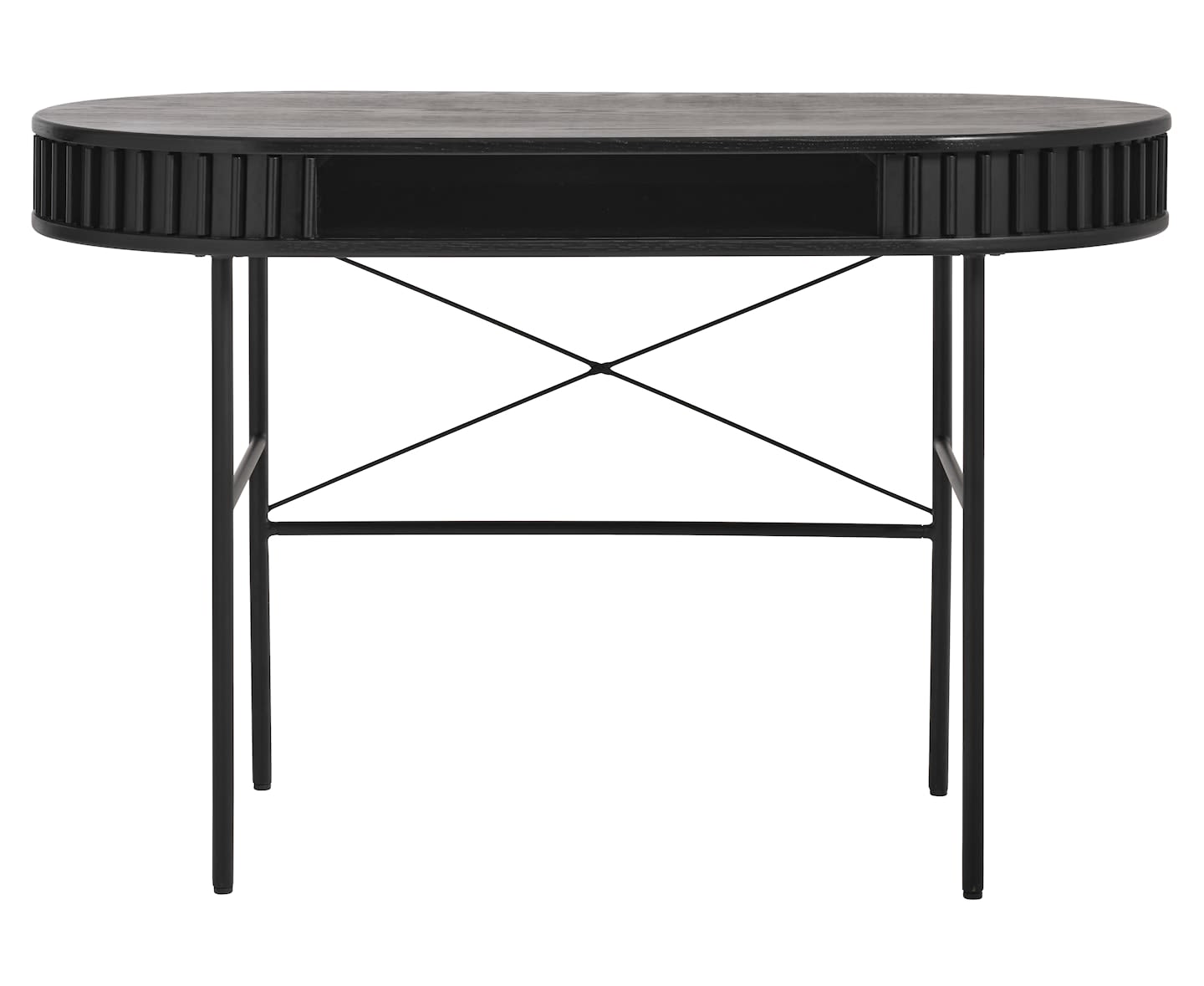 Sleepo Freja Skrivbord Black Oak 120cm