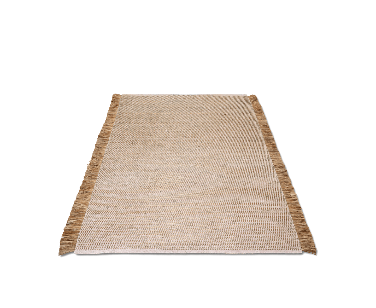 Classic Collection Goa Teppich Weiß/Jute 250x350