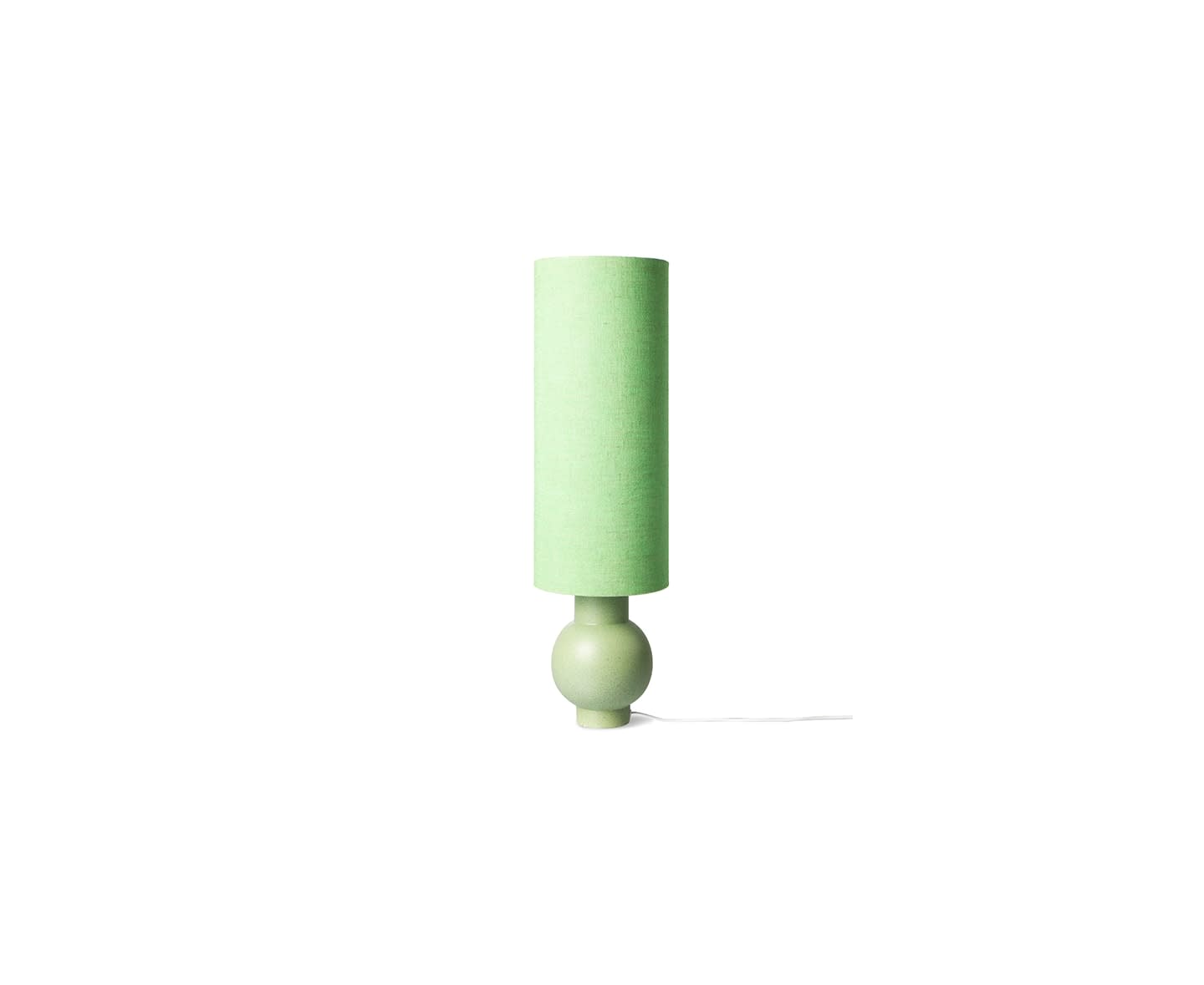 HKliving Ceramic Lampefot Pistachio Green