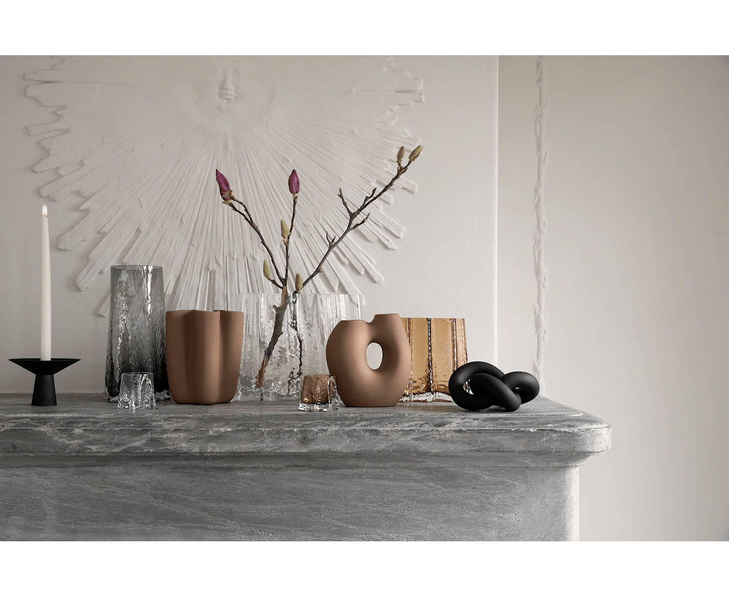 Cooee Design Frodig Vase Hasselnøtt