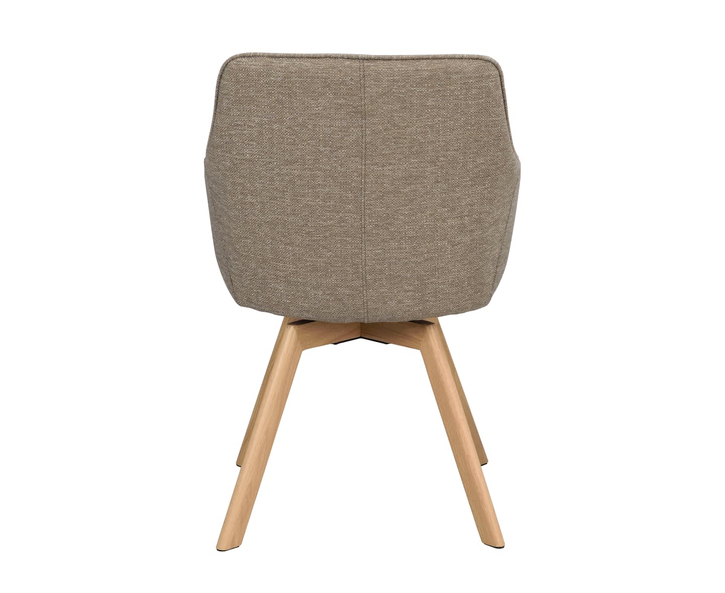 Rowico Home Alison Karmstol Mörkbeige/Ek