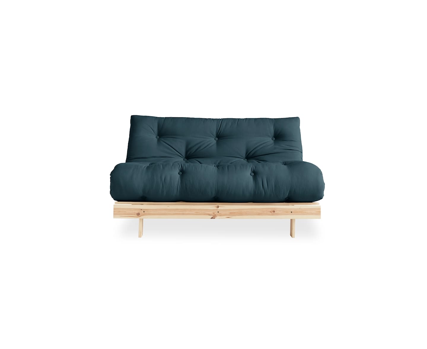 Karup Design Roots Sovesofa Natur/Petrol Blue 140cm