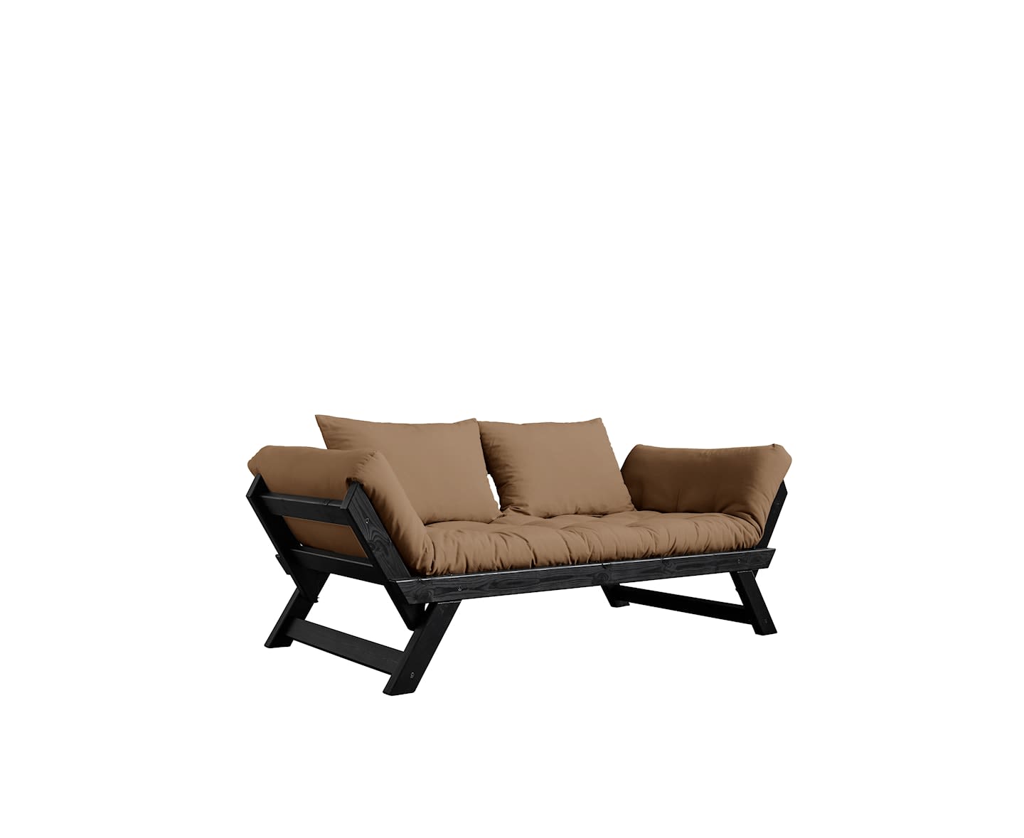 Karup Design Bebop Schwarzes/Mocca-Tagesbett, 174 cm