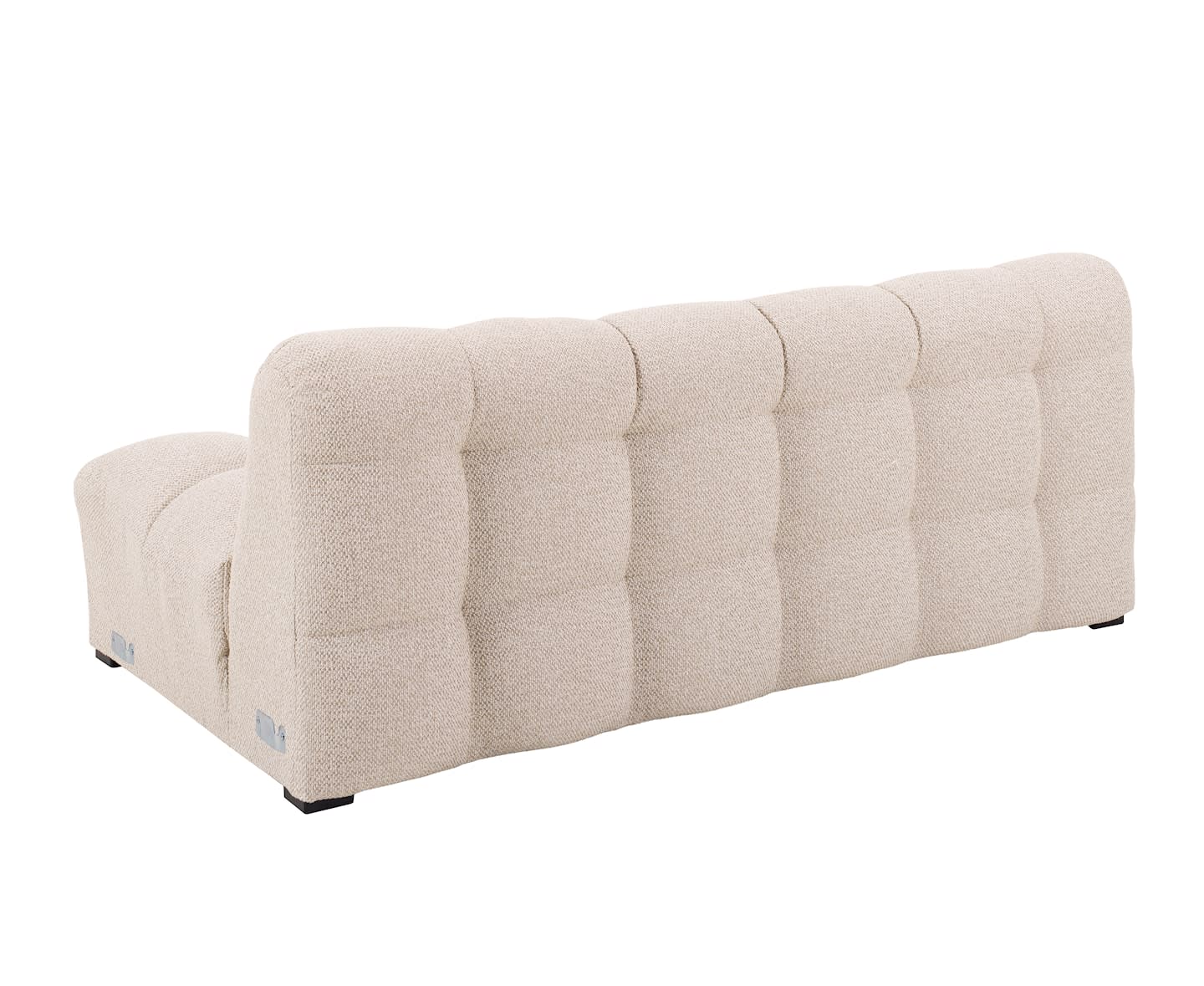 Sleepo Billie 3-Sitzer Sofa Modul Beige Bouclé 168cm