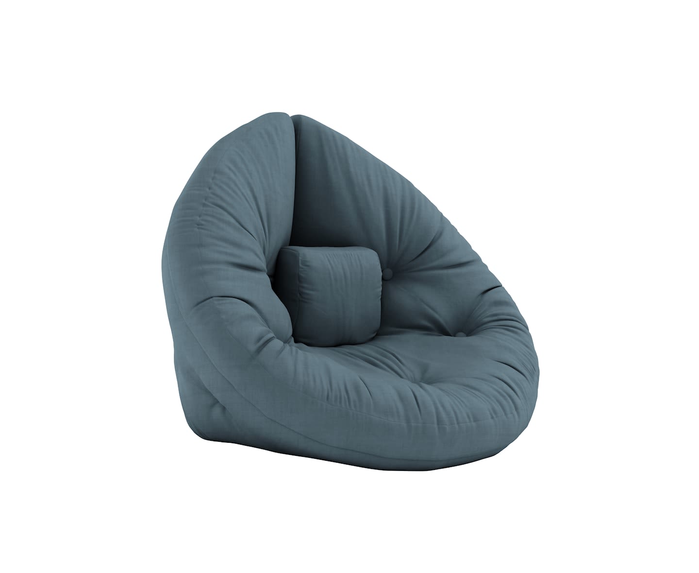 Karup Design Mini Nido Loungepuff Petrolblau