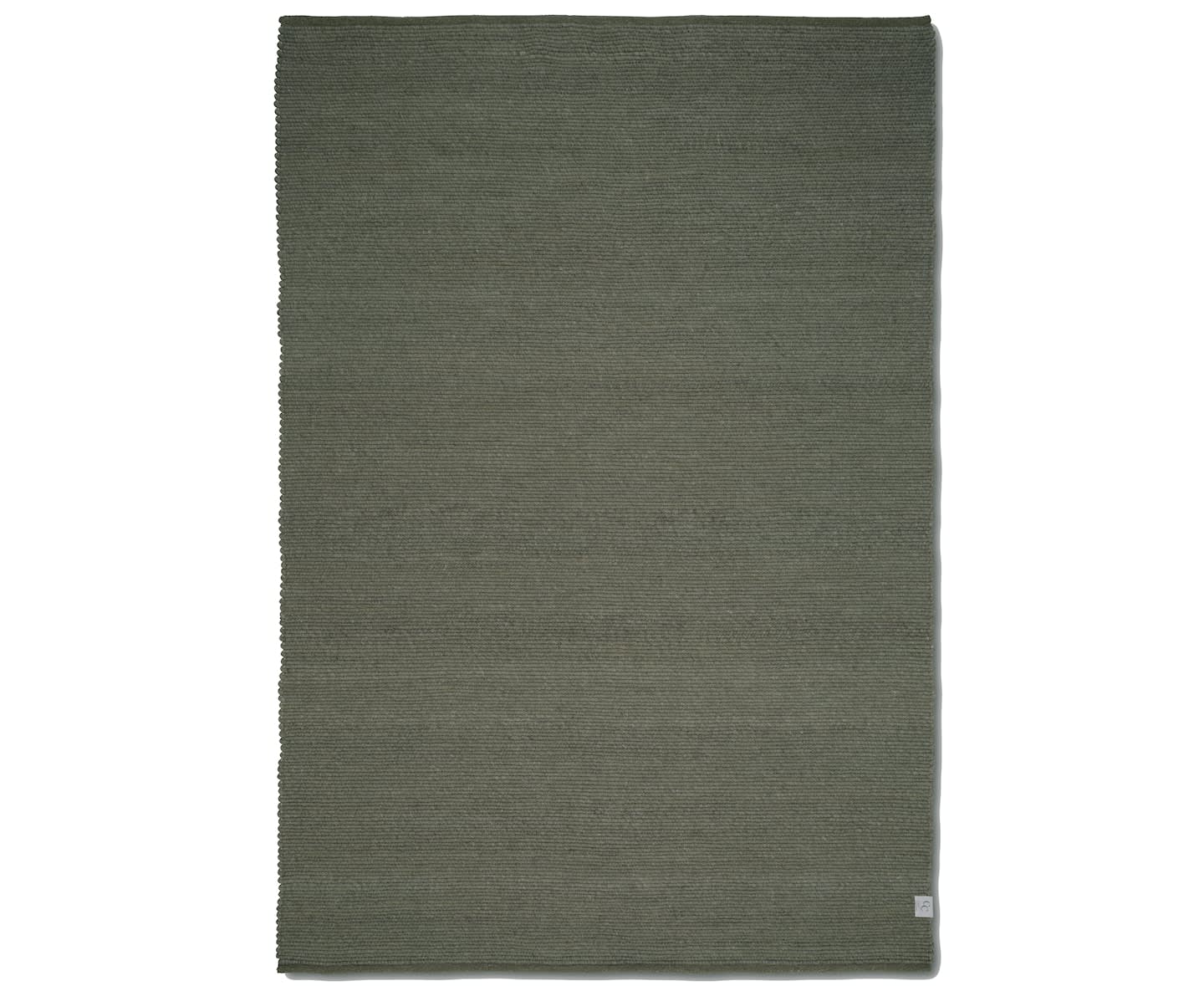 Classic Collection Merino Ullteppe Mørkegrønt 140x200