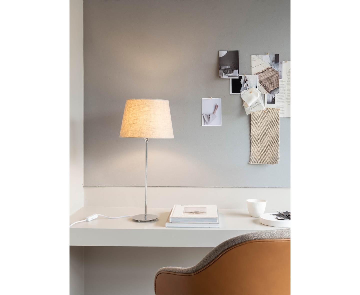 Watt &amp; Veke Basic Straight Lampskärm Natural 26