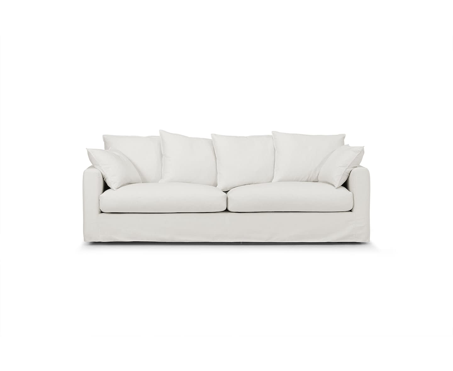 Sleepo Blair 3-Sitzer Sofa Weiß 246cm