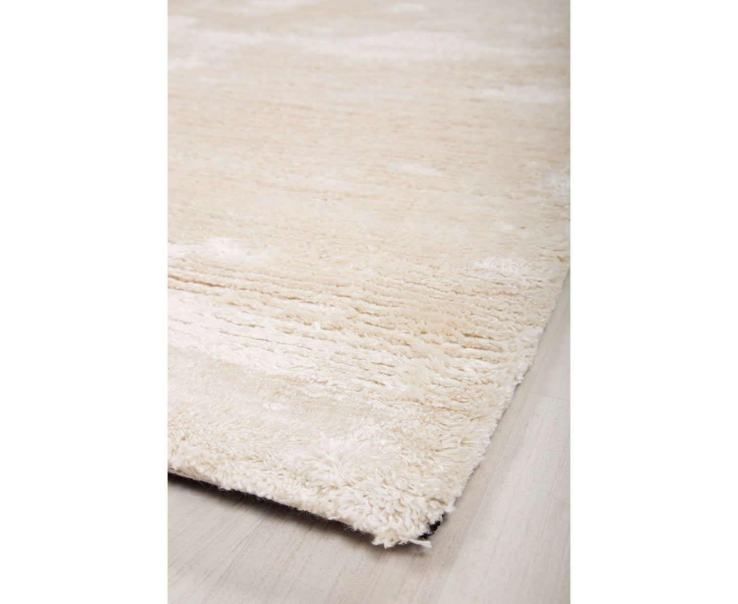 Sleepo Shaggy Bamboo Ull/Viskosmatta White 200 x 300