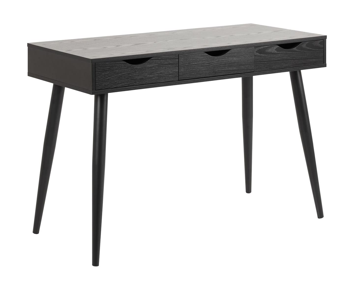 Nordic Home Molly Schreibtisch Schwarz 110cm