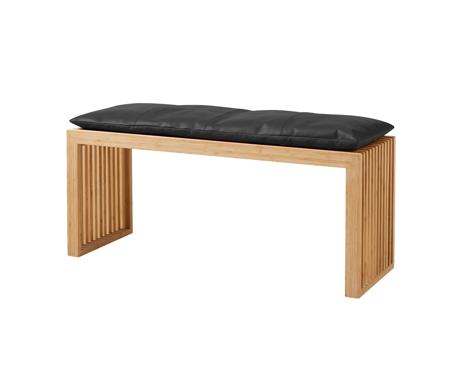 Cinas Rib Bänk Bamboo/Black 104cm