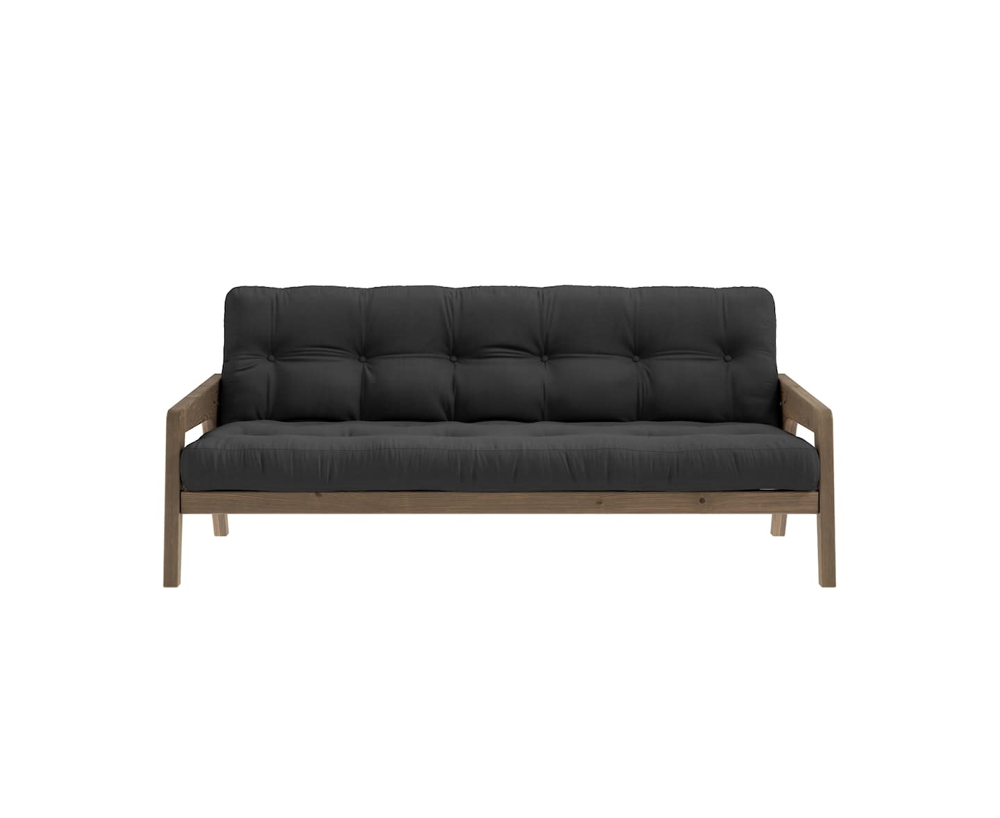 Karup Design Grab Bäddsoffa Brun/Dark Grey 204cm