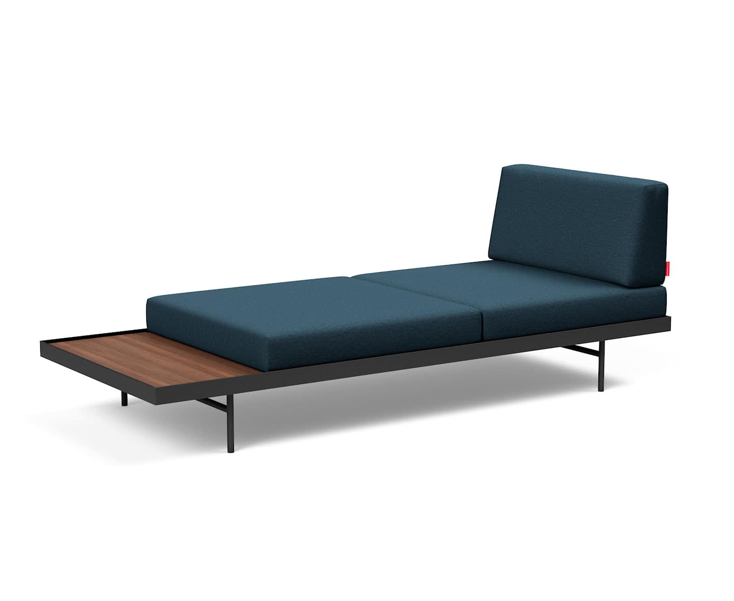 Innovation Living Puri Dagbädd Walnut/Argus Navy Blue 80x195