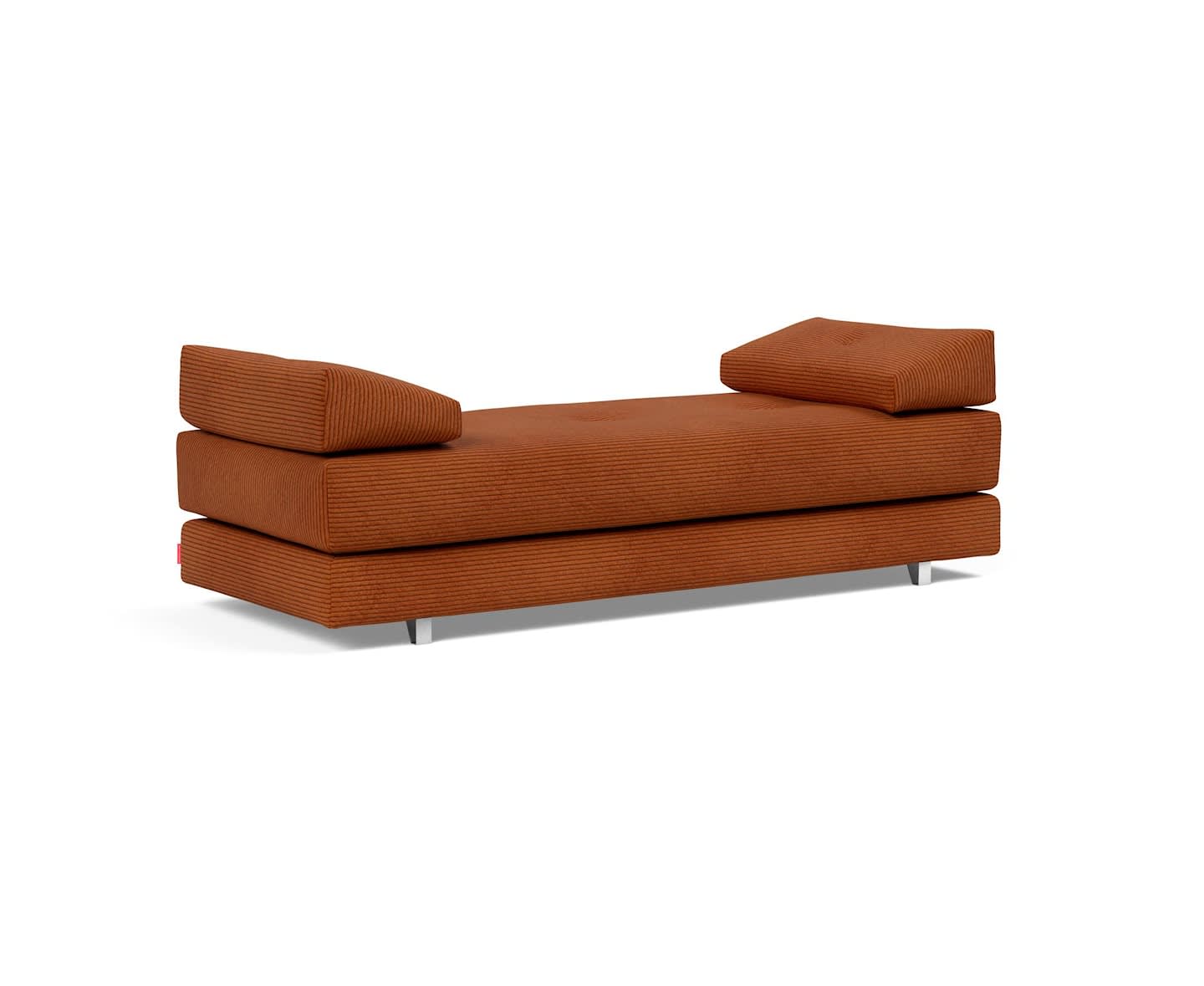 Innovation Living Sigmund Bäddsoffa Alu/Corduroy Burnt Orange 80x200