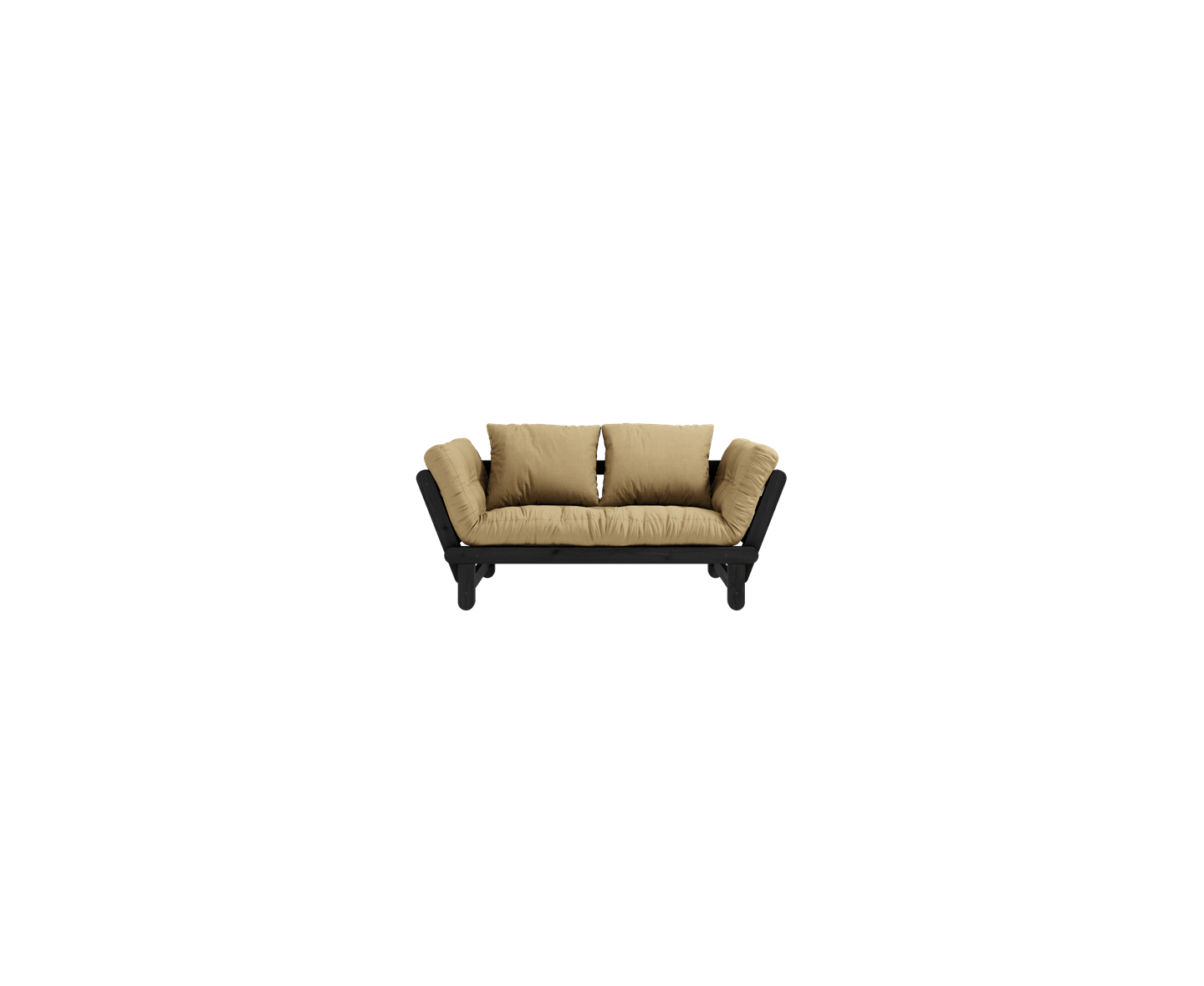 Karup Design Beat Bäddsoffa Svart/Wheat Beige 200cm