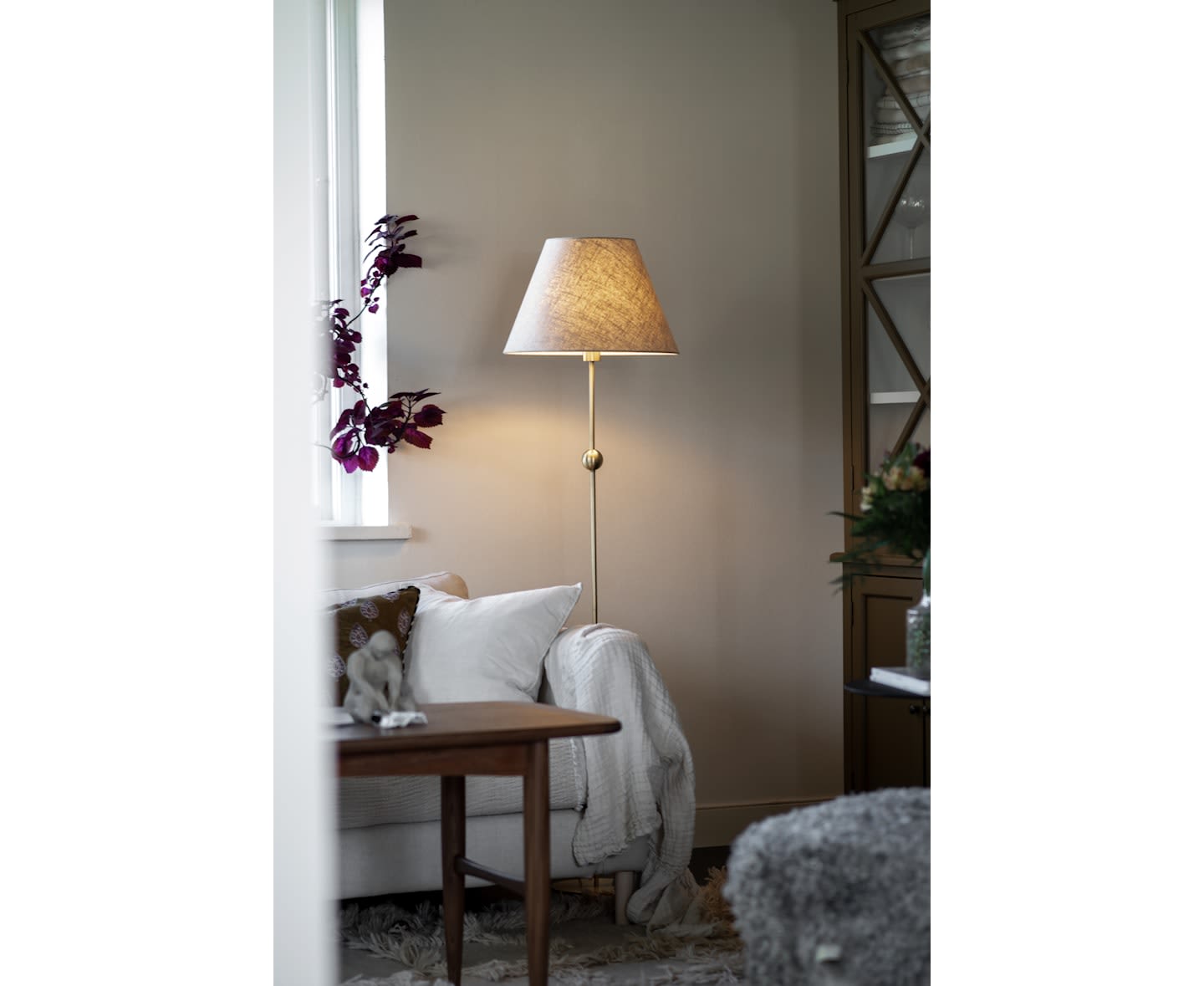 Globen Lighting Sigrid Lampunvarjostin Beige 40 cm