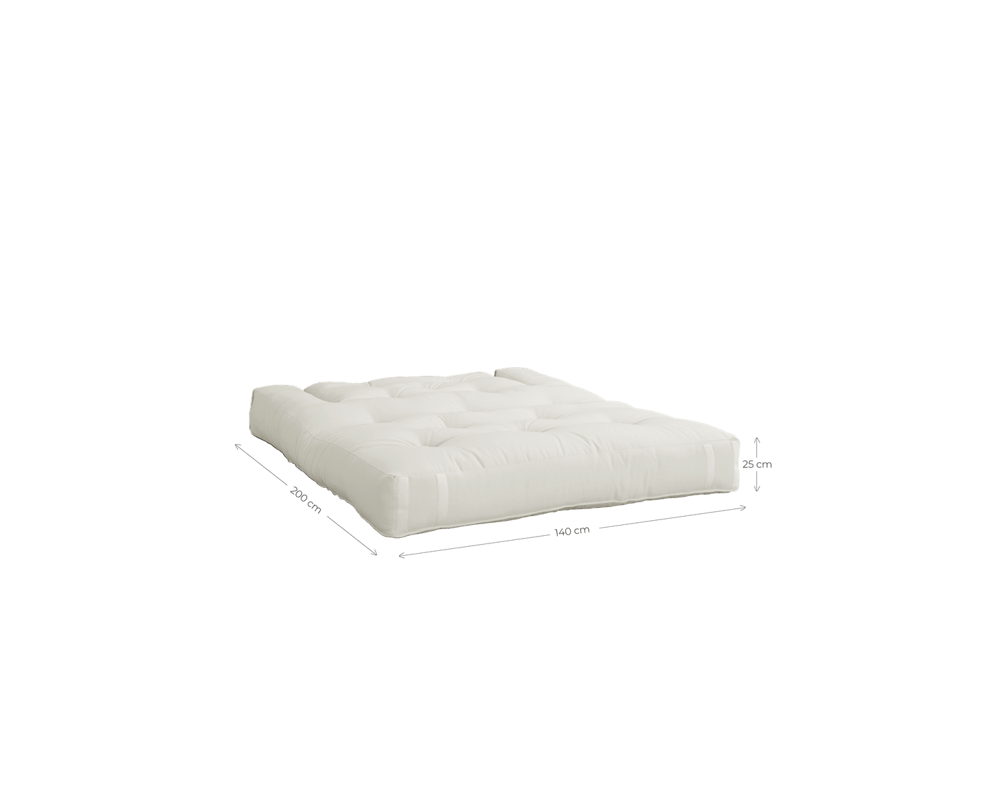 Karup Design Hippo Dagbädd Beige 140cm