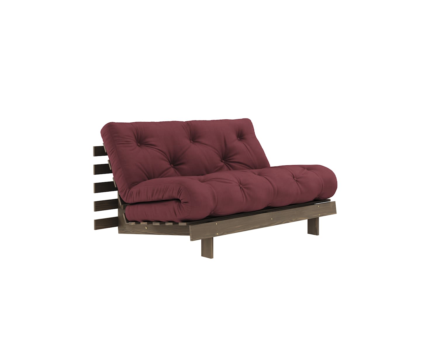 Karup Design Roots Vuodesohva Ruskea/Bordeaux 140cm