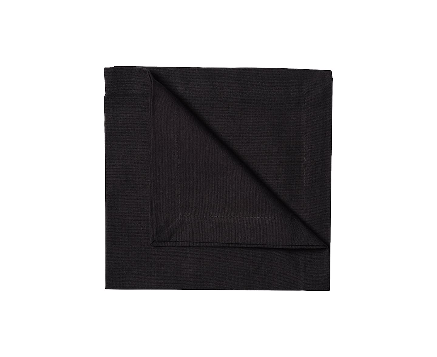 Linum Robert Serviette Black 45x45 4er-Pack