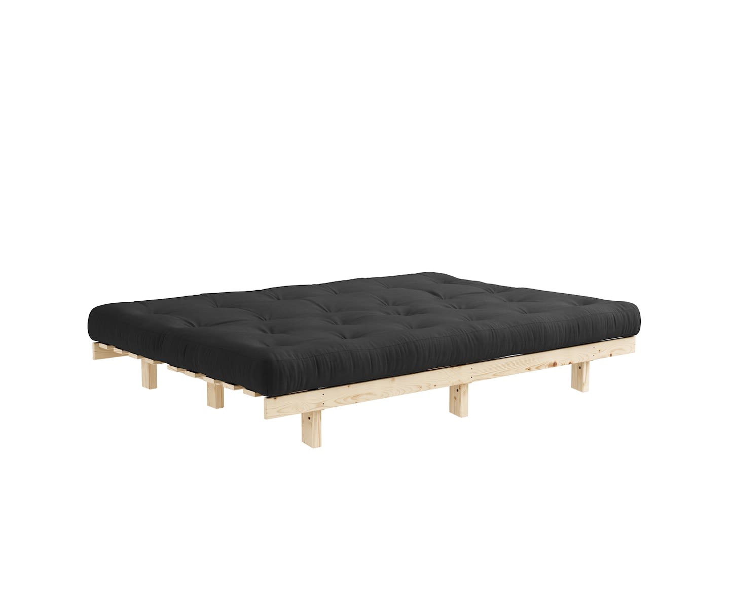 Karup Design Lean Schlafsofa Natur/Dunkelgrau 190cm