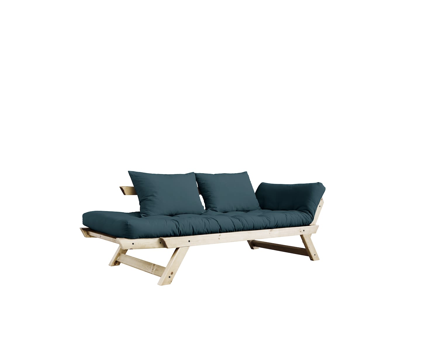 Karup Design Bebop Dagbädd Natur/Petrol Blue 174cm