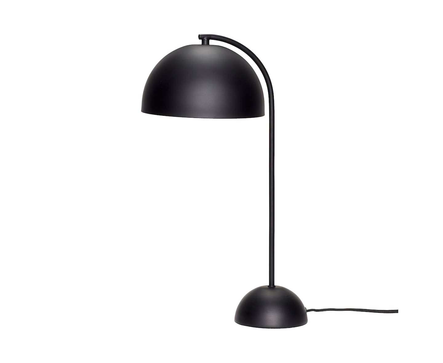 Hübsch Form Bordslampa Svart